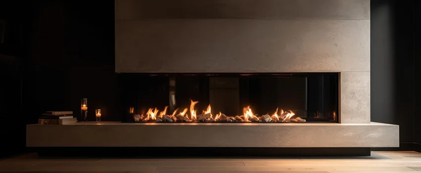 Gas Fireplace Ember Bed Design Services in La Puente, California