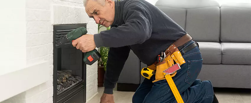 New Indoor Fireplace Installation in La Puente, California