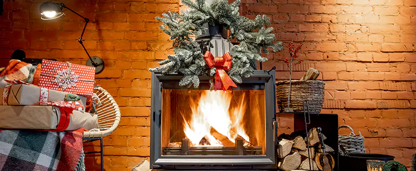 Travis Industries Linear Gas Fireplace Installation in La Puente, California