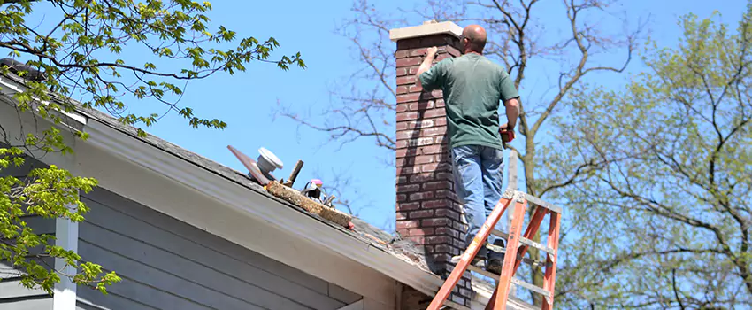 Vinyl and PVC Chimney Flashing Installation in La Puente, CA