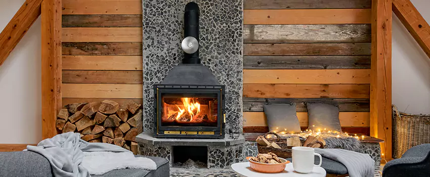 Thelin Hearth Products Direct Vent Gas Stove Fireplace Inspection in La Puente, California