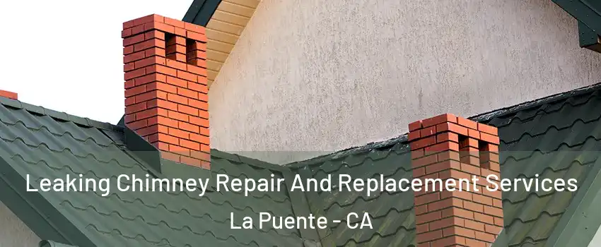  Leaking Chimney Repair And Replacement Services La Puente - CA