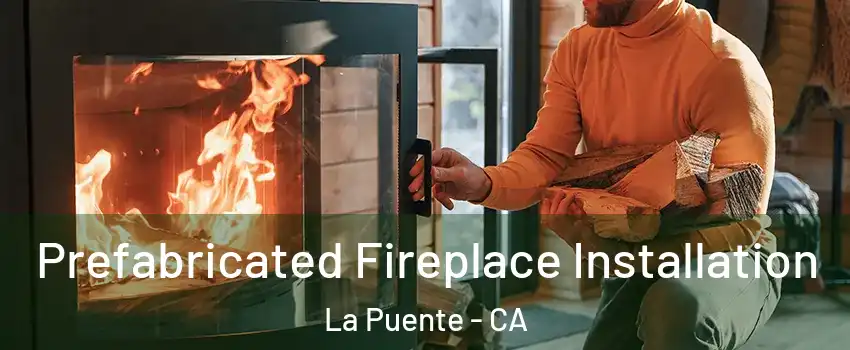  Prefabricated Fireplace Installation La Puente - CA
